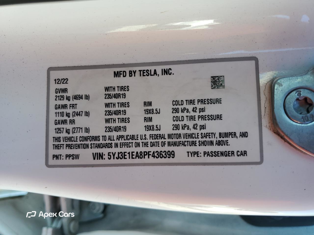 Tesla Model 3 2023