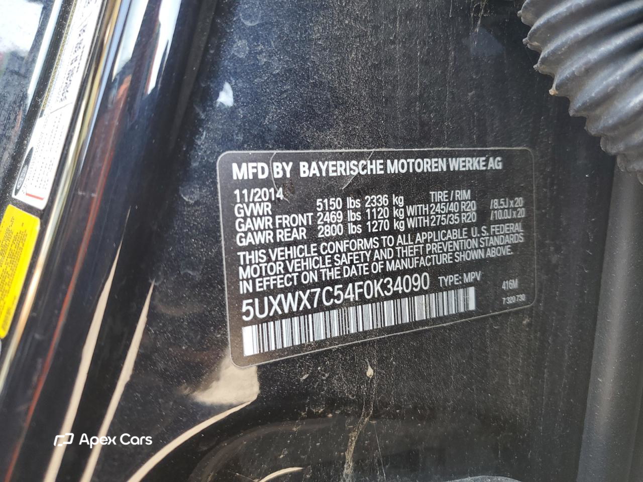 BMW X3 2015