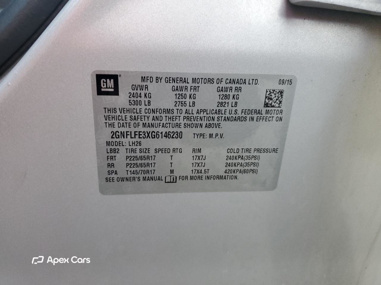 Chevrolet Equinox 2016