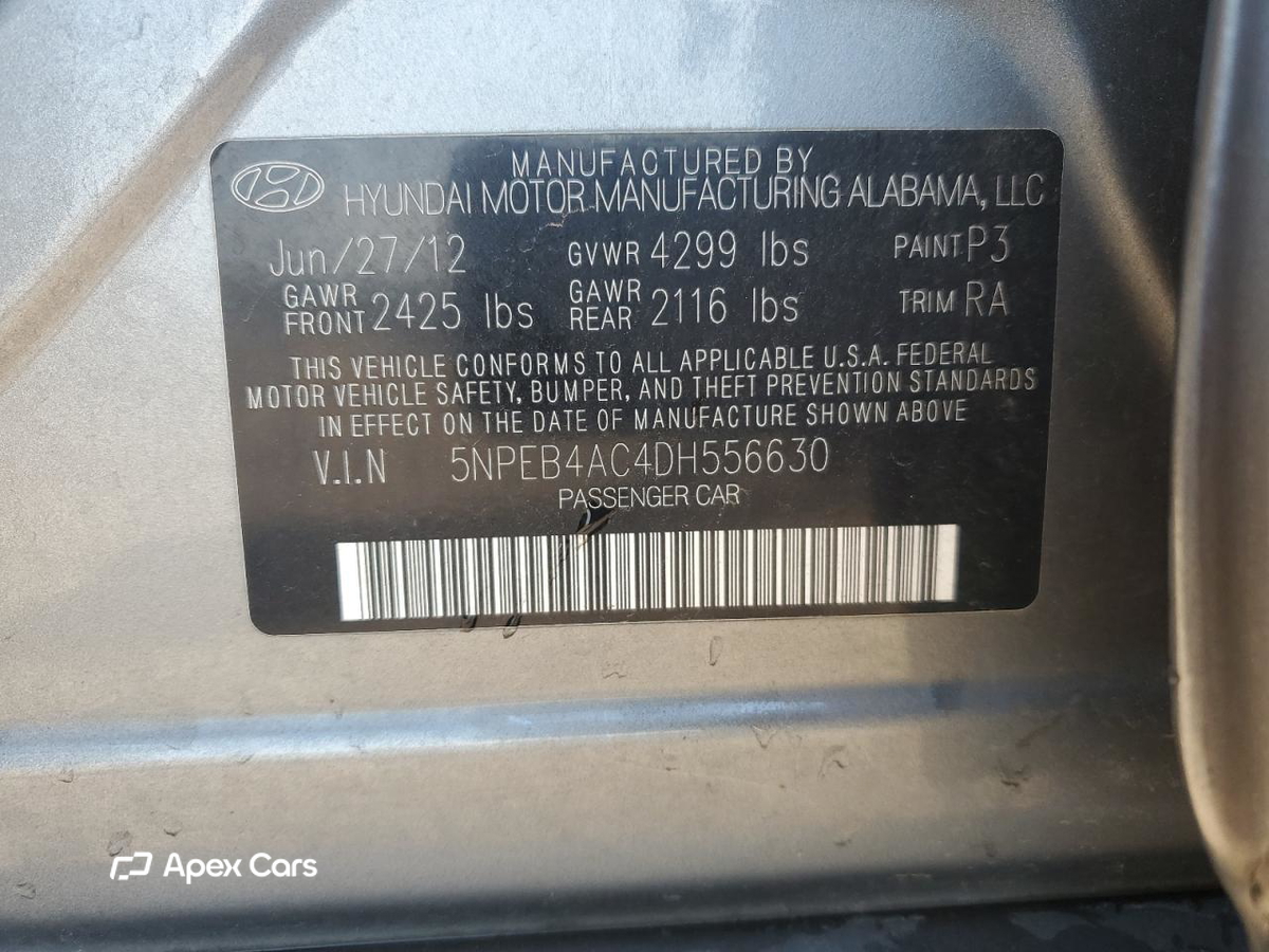 Hyundai Sonata 2013