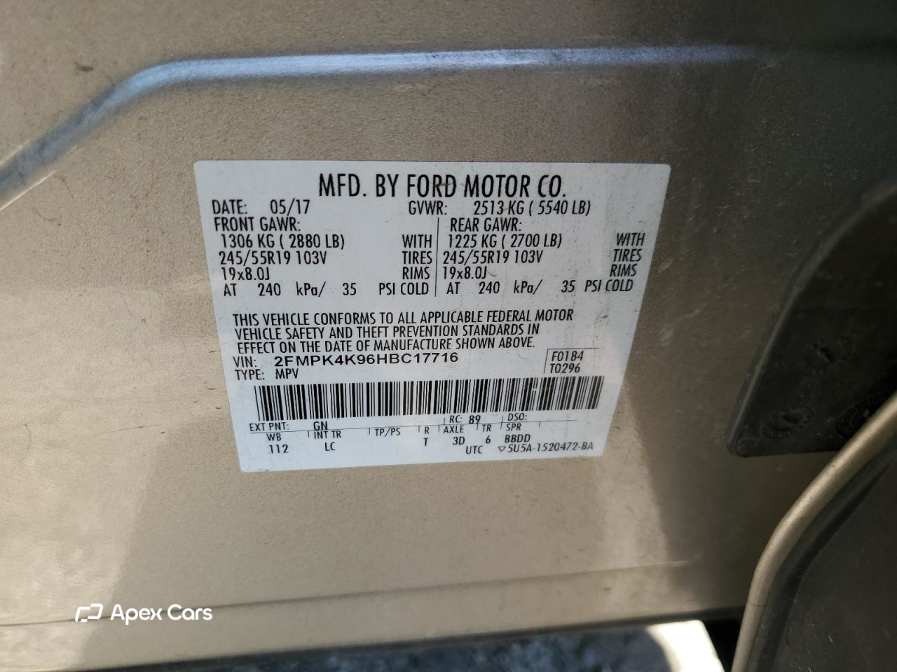 Ford Edge 2017