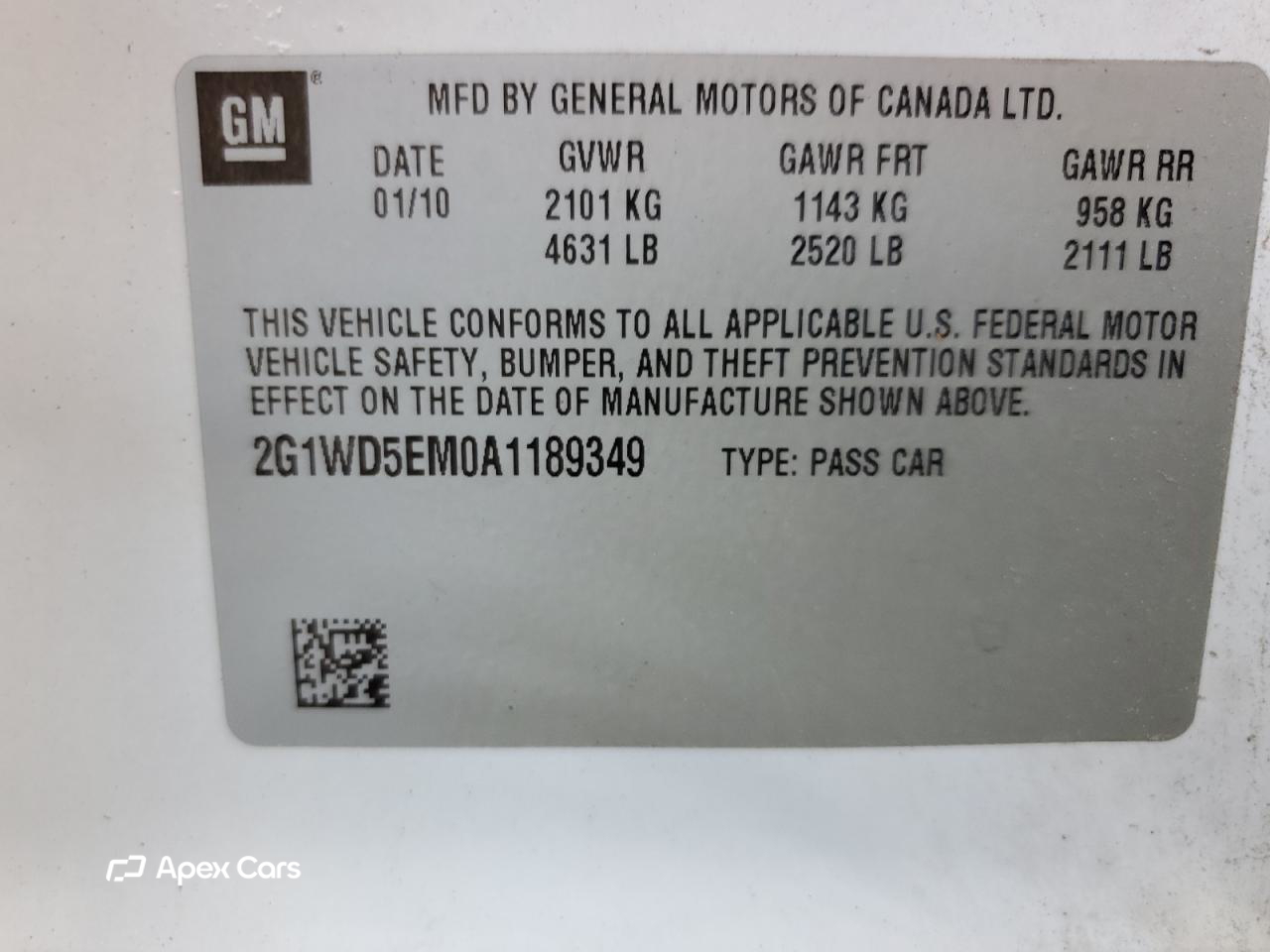 Chevrolet Impala 2010