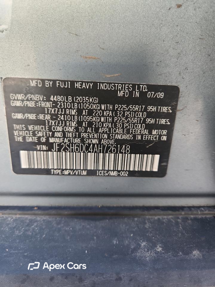 Subaru Forester 2010