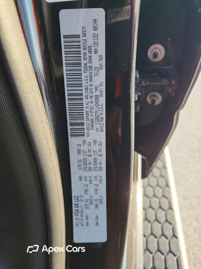 RAM 1500 2020