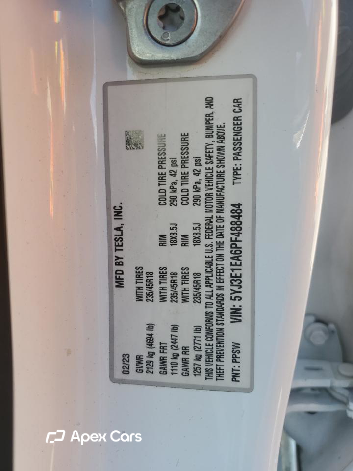Tesla Model 3 2023