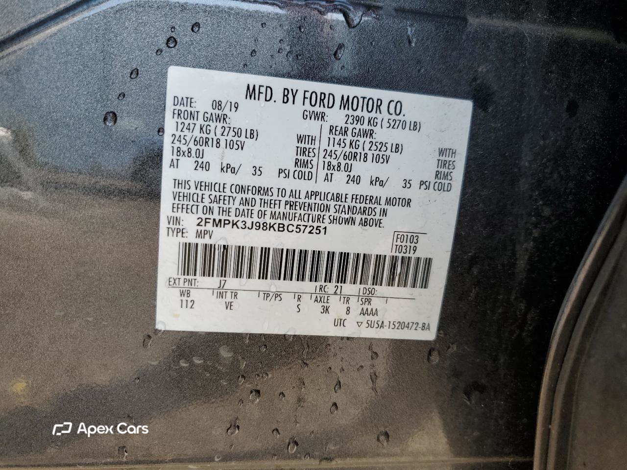 Ford Edge 2019