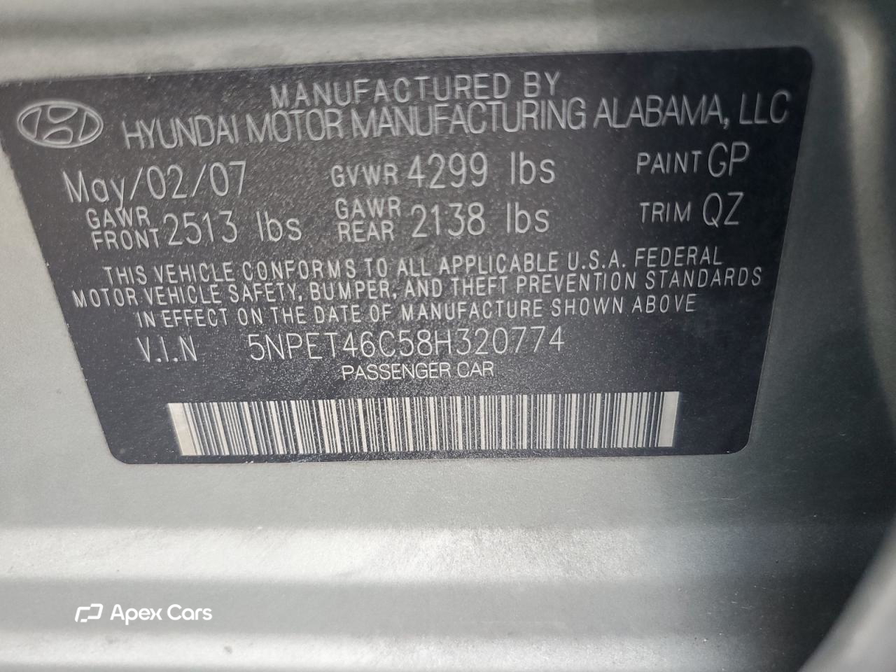 Hyundai Sonata 2008