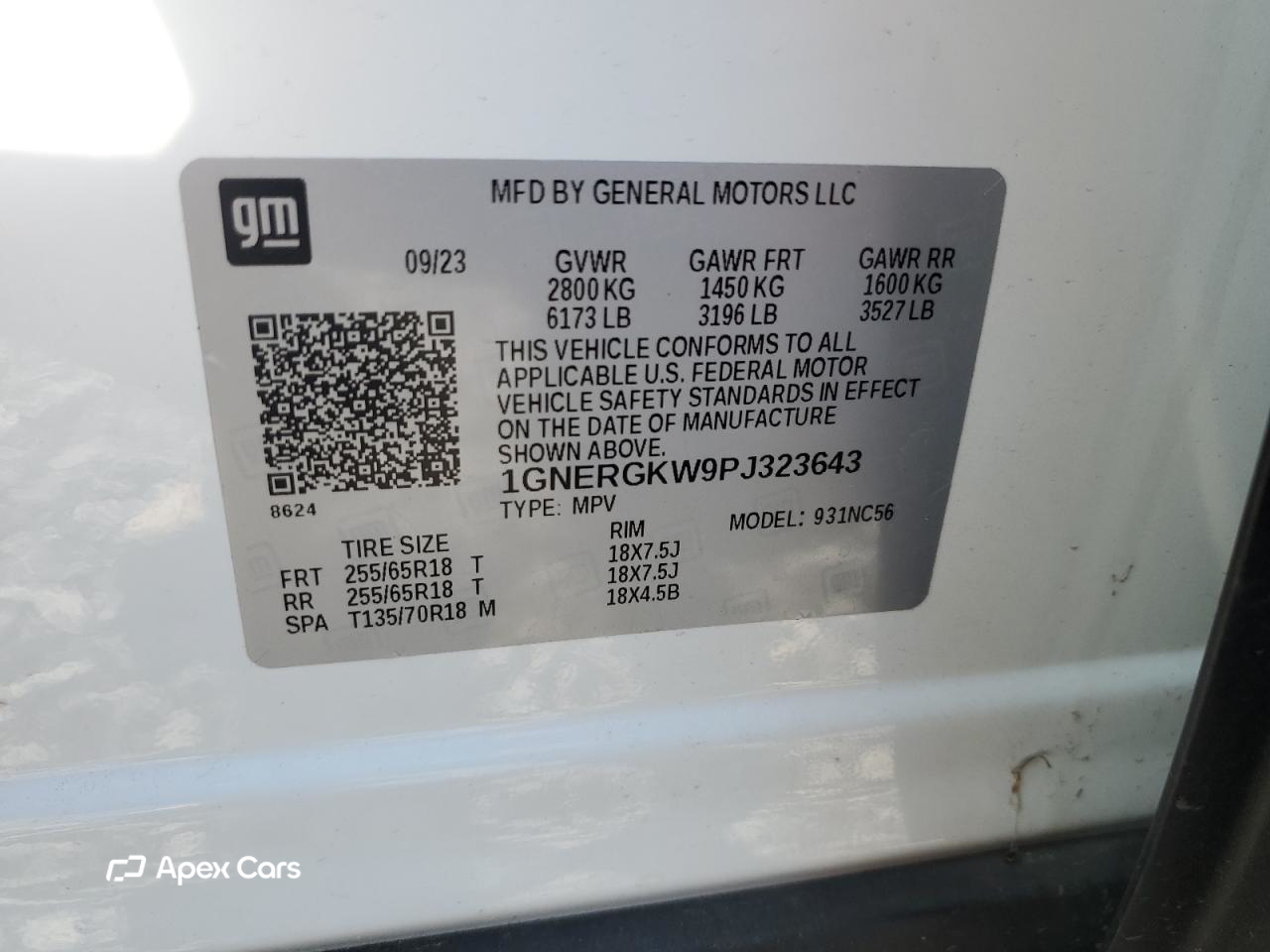 Chevrolet Traverse 2023