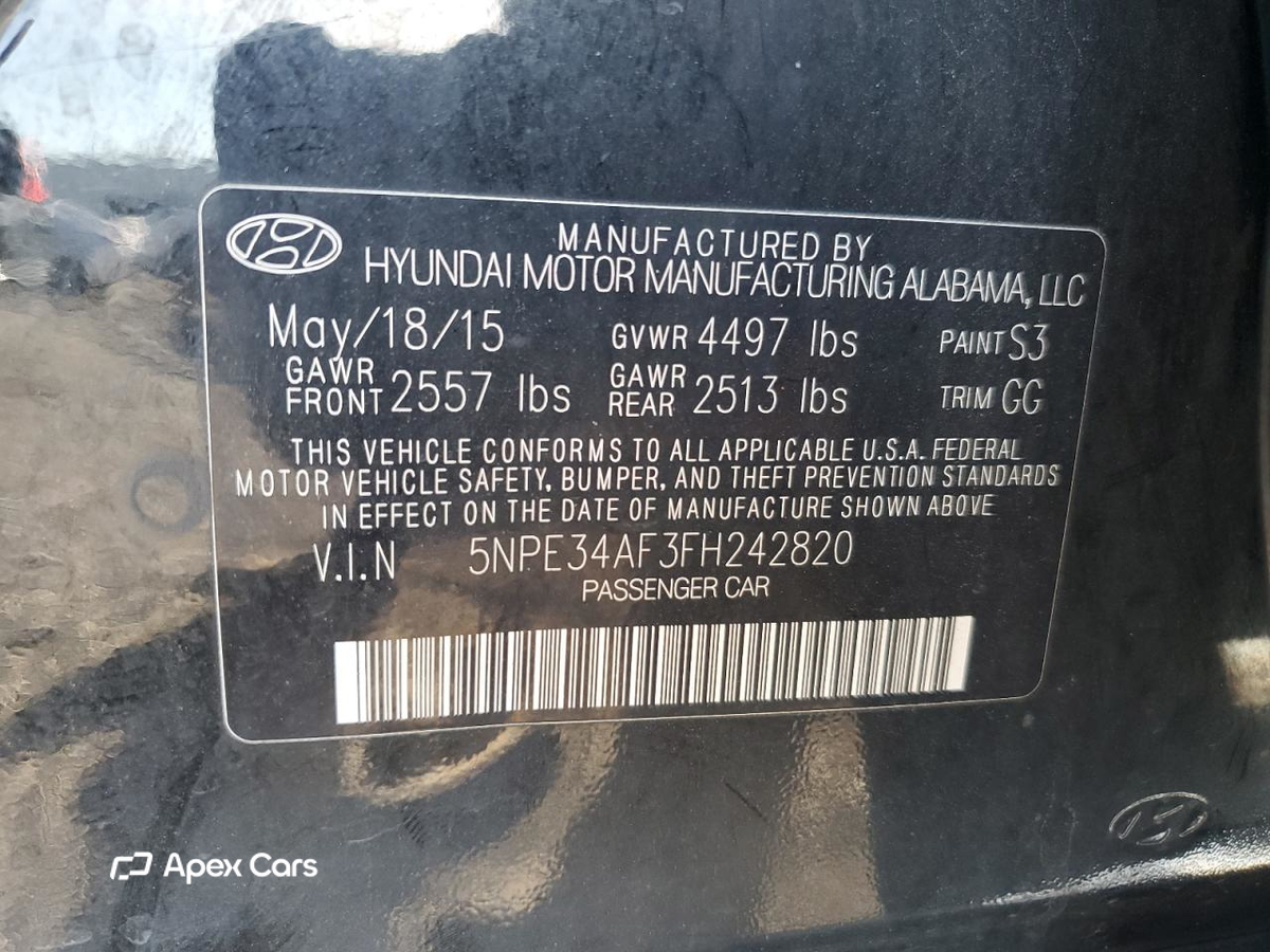 Hyundai Sonata 2015