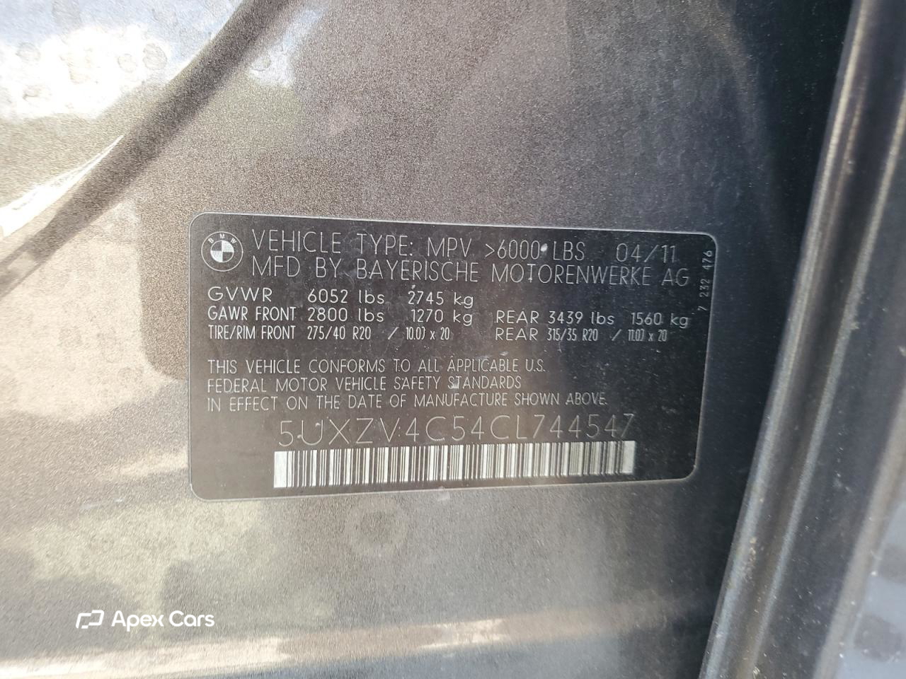 BMW X5 2012