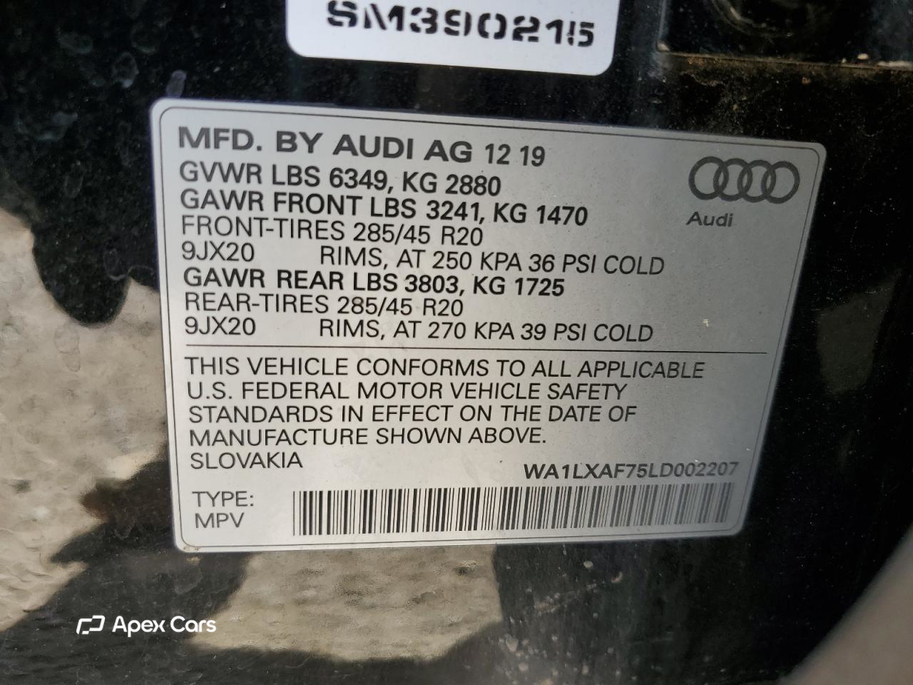 Audi Q7 2020