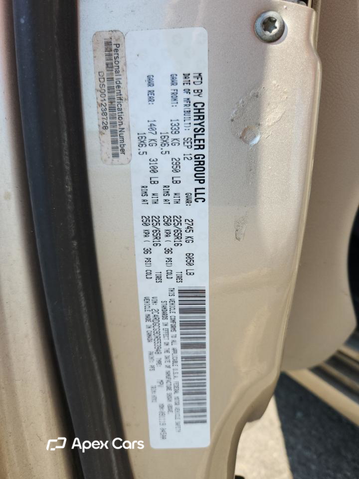 Dodge Caravan 2013