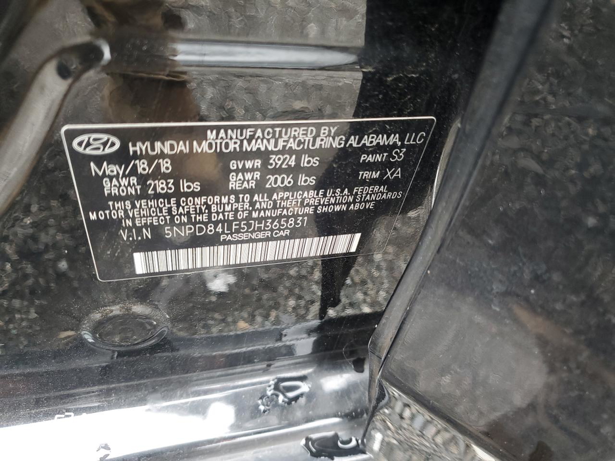 Hyundai Elantra 2018