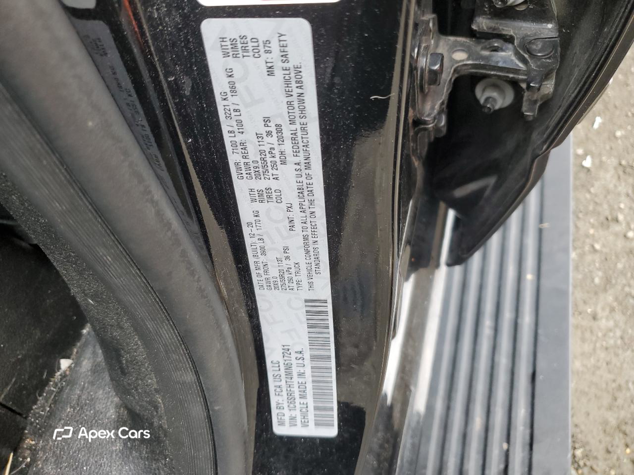 RAM 1500 2021