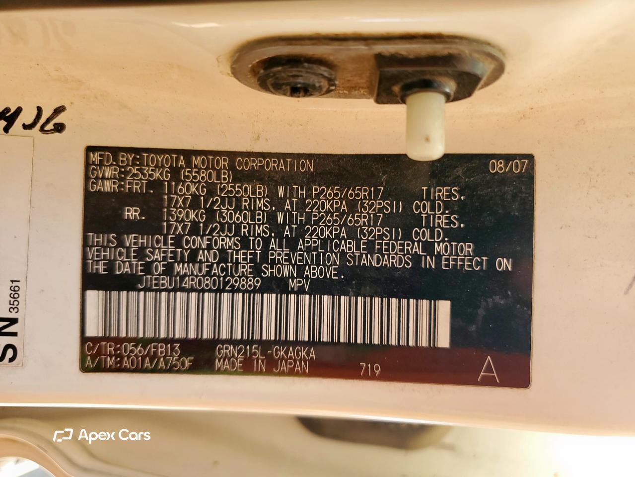 Toyota 4Runner 2008