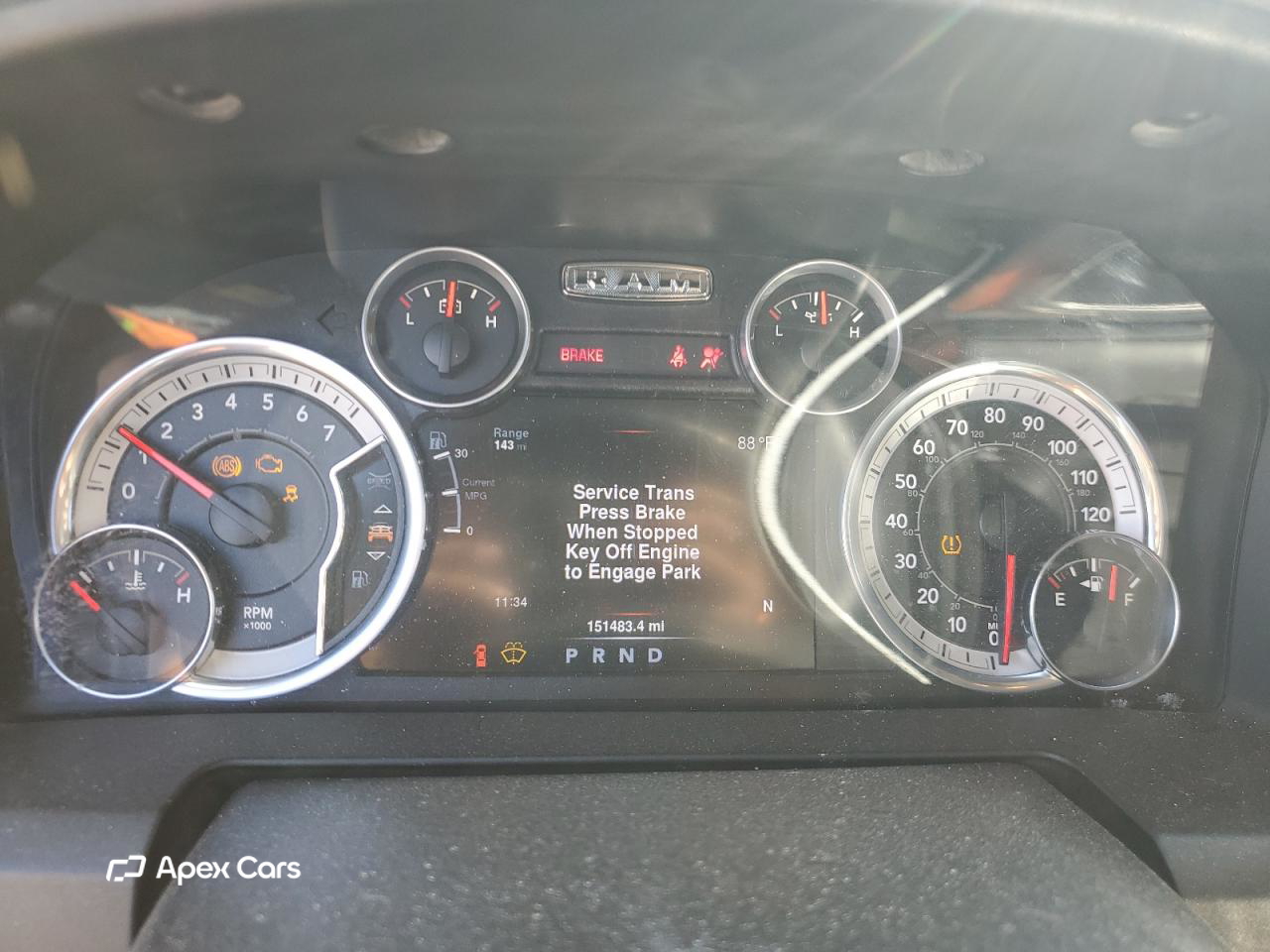 RAM 1500 2016