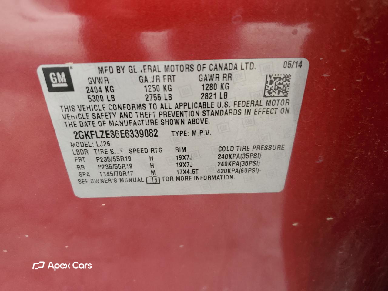 GMC Terrain 2014