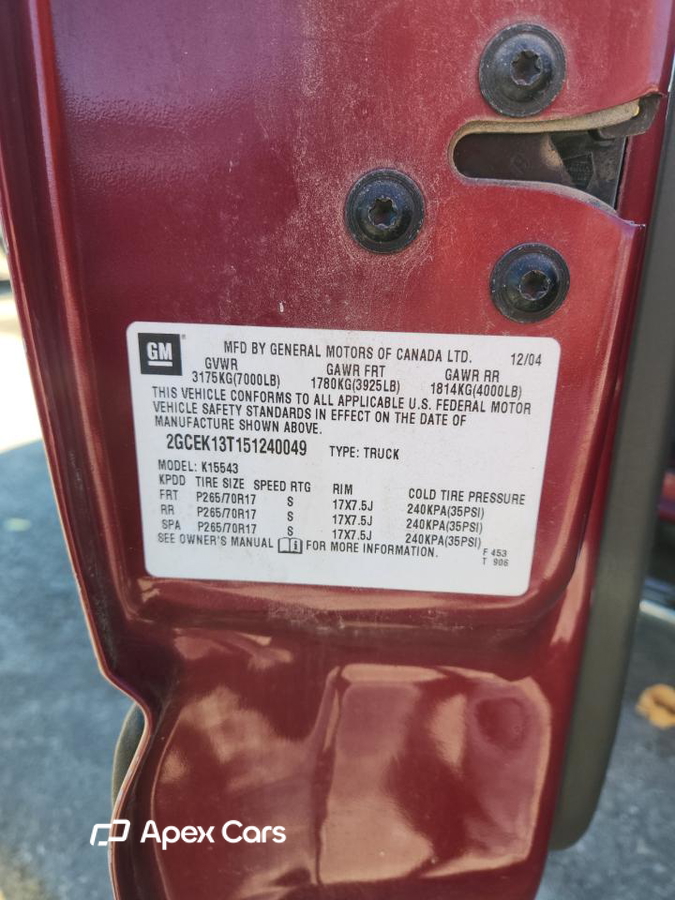 Chevrolet Silverado 2005