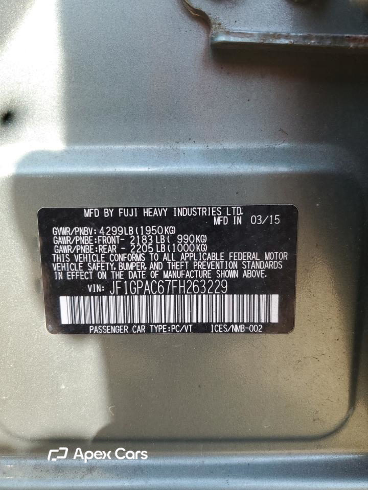Subaru Impreza 2015