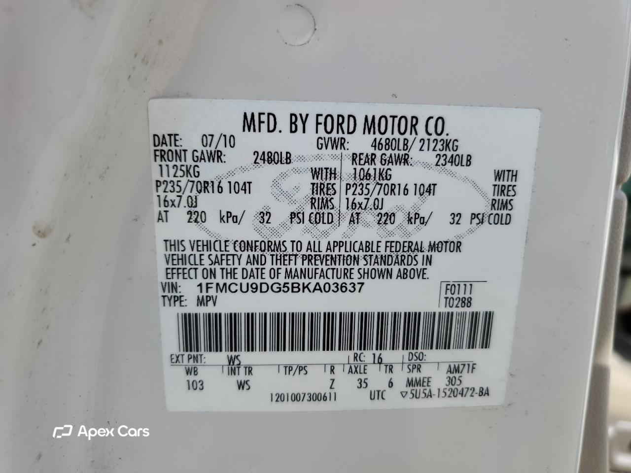 Ford Escape 2011