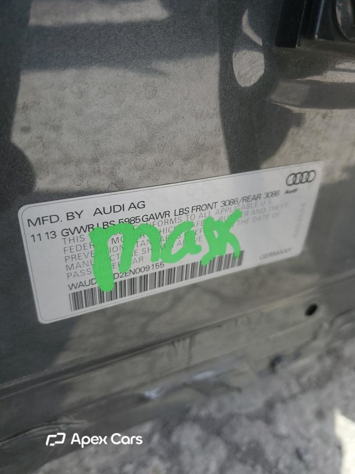 Audi S8 2014