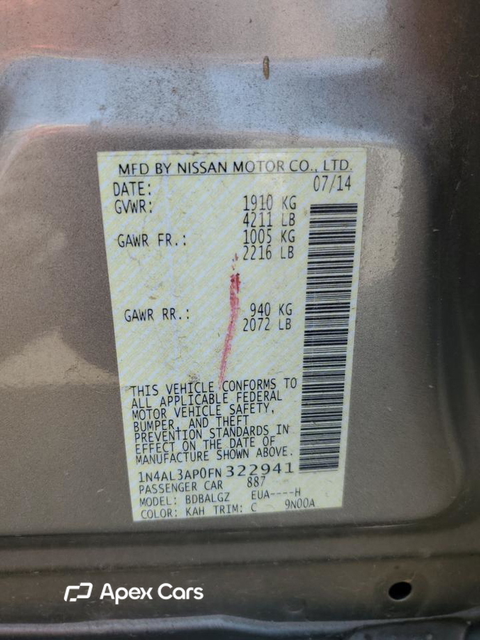 Nissan Altima 2015