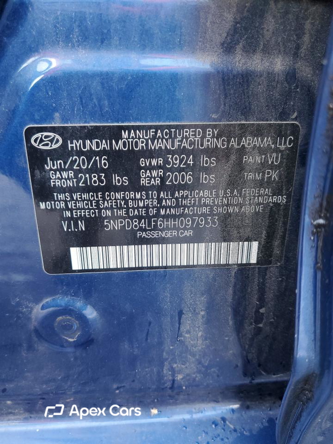 Hyundai Elantra 2017