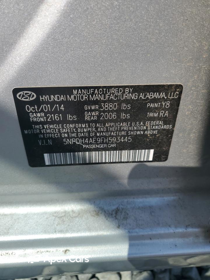 Hyundai Elantra 2015