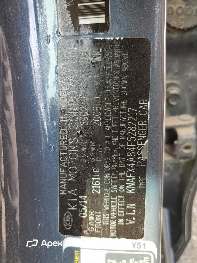 Kia Forte 2015