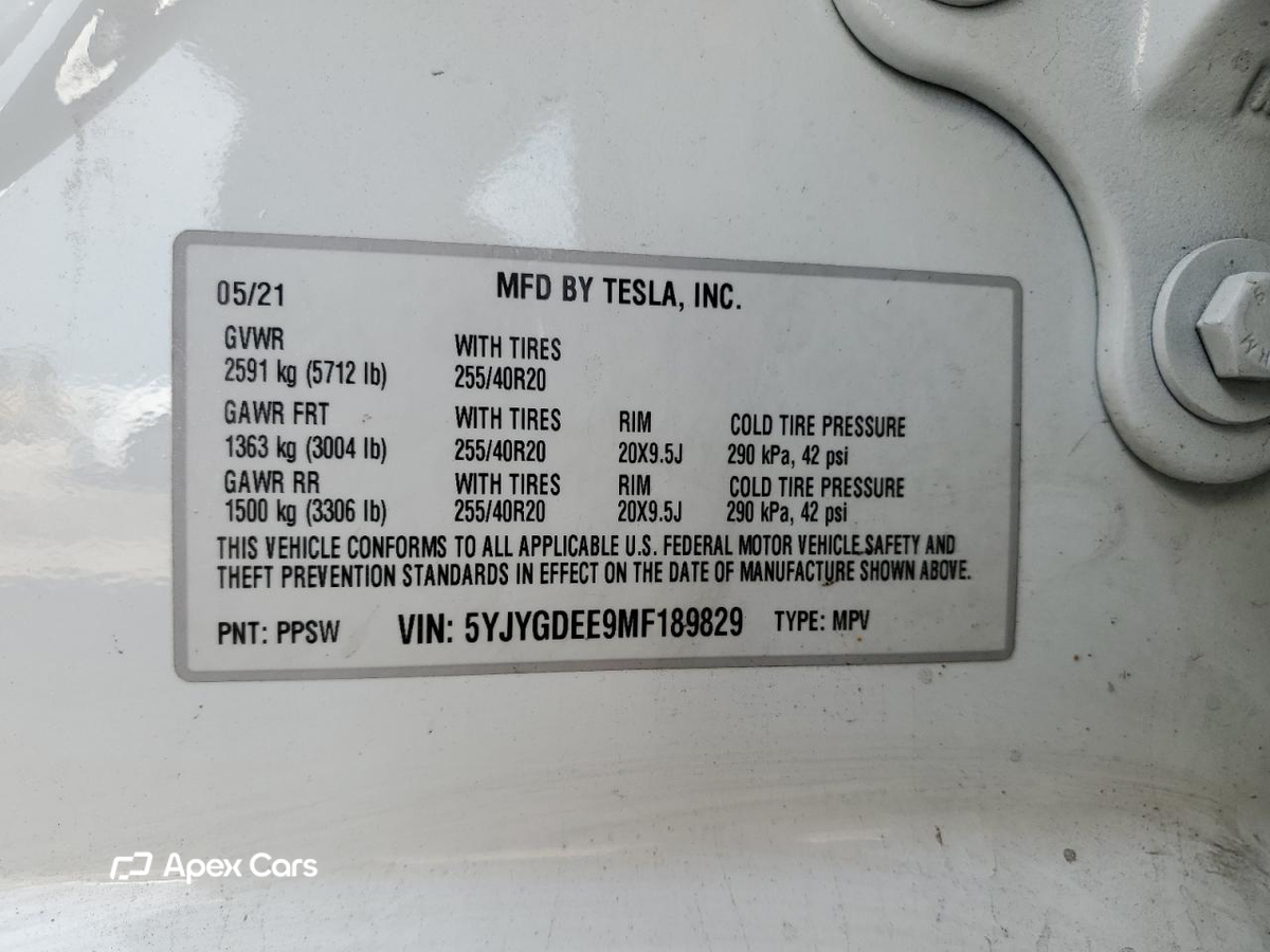 Tesla Model Y 2021