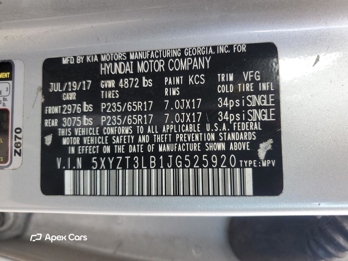 Hyundai Santa Fe 2018