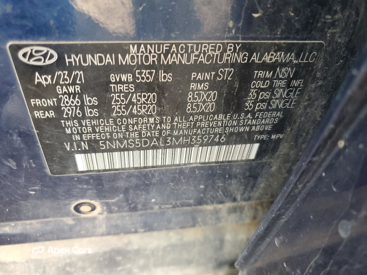 Hyundai Santa Fe 2021