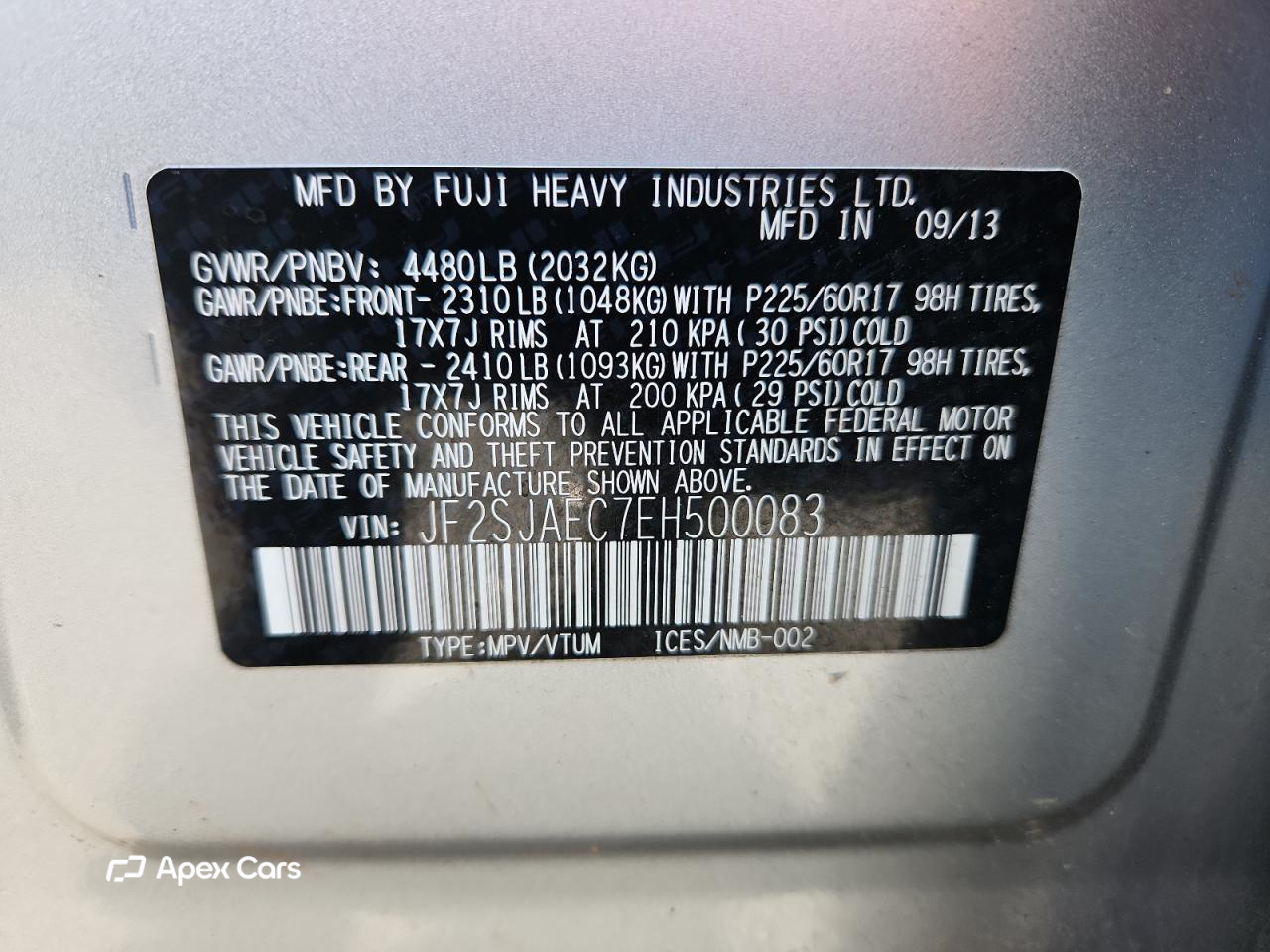 Subaru Forester 2014