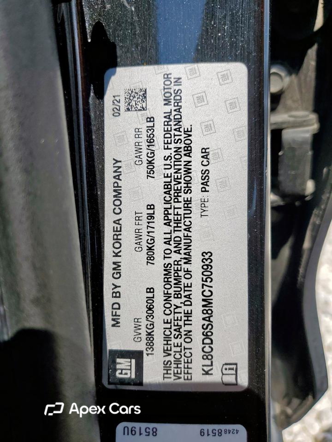 Chevrolet Spark 2021