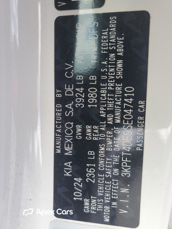 Kia K4 2025