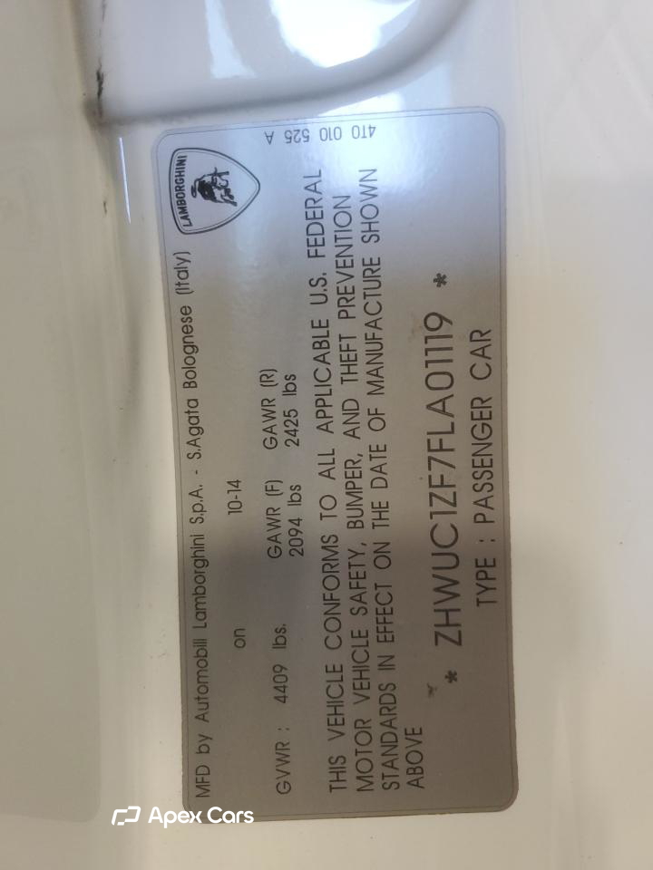 Lamborghini Huracán 2015