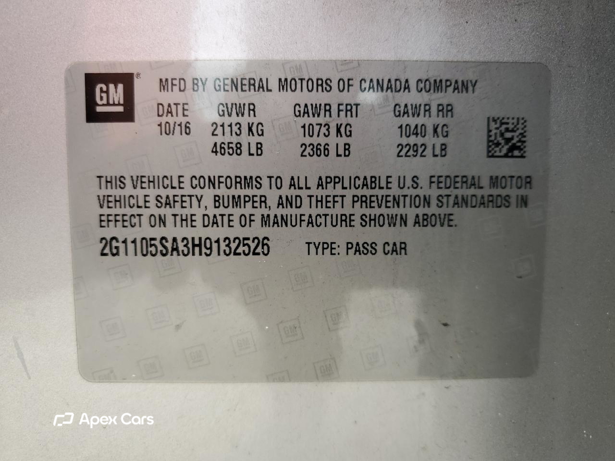 Chevrolet Impala 2017