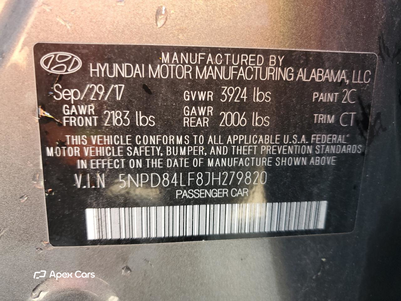 Hyundai Elantra 2018