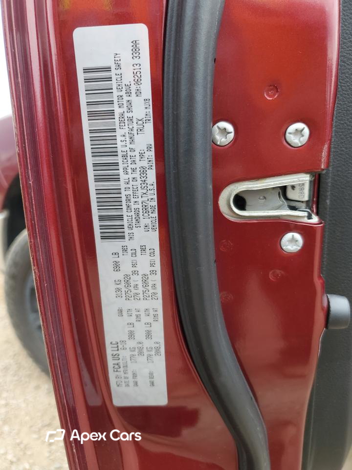 RAM 1500 2018