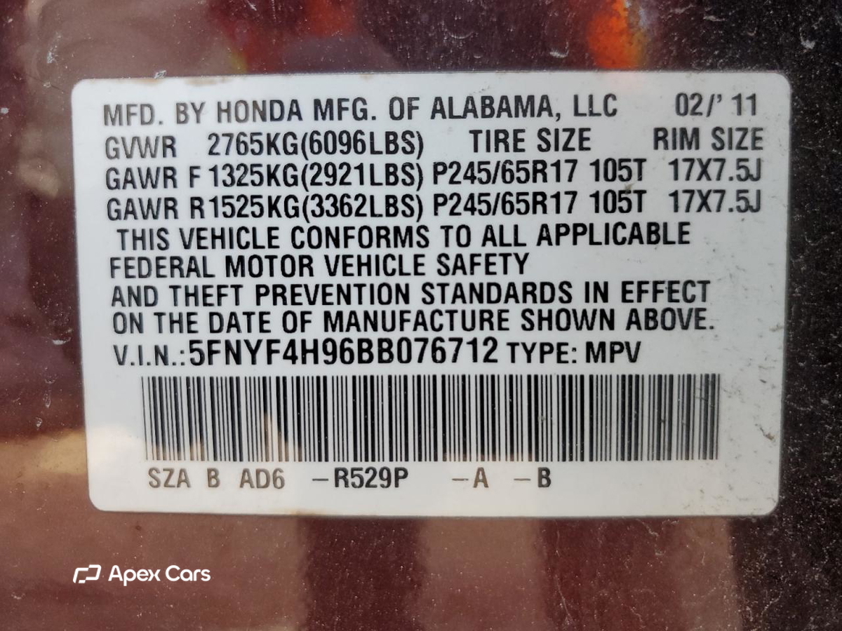 Honda Pilot 2011