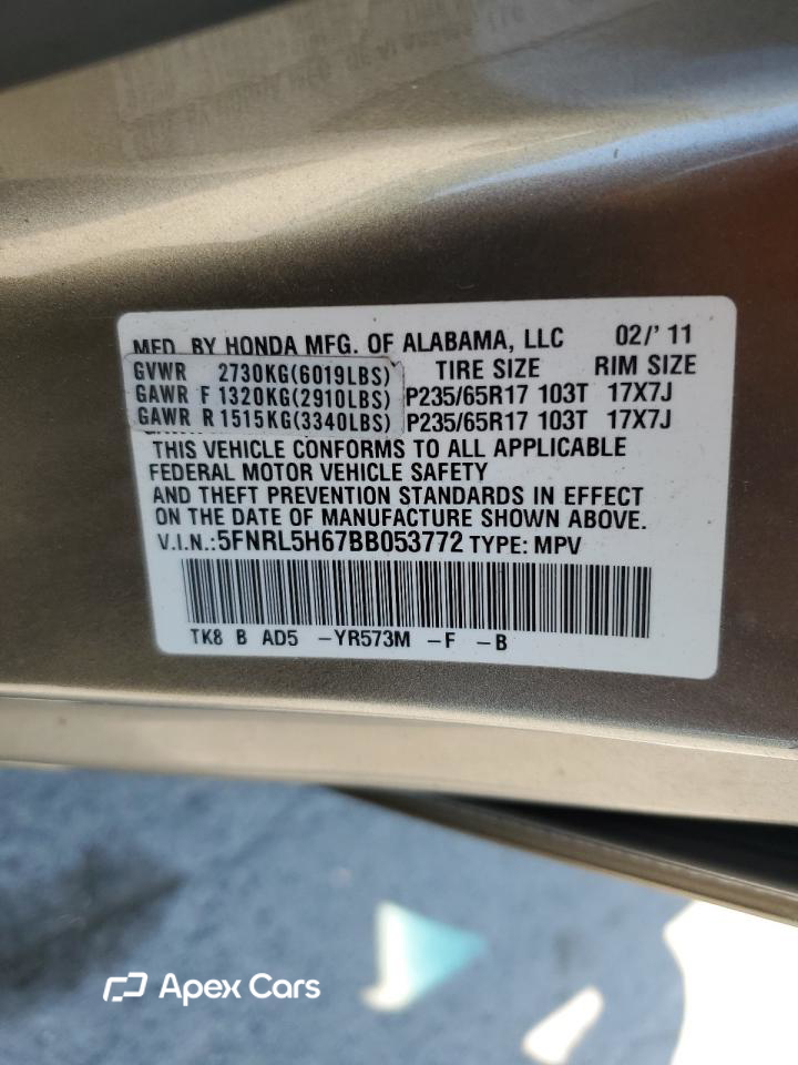 Honda Odyssey 2011
