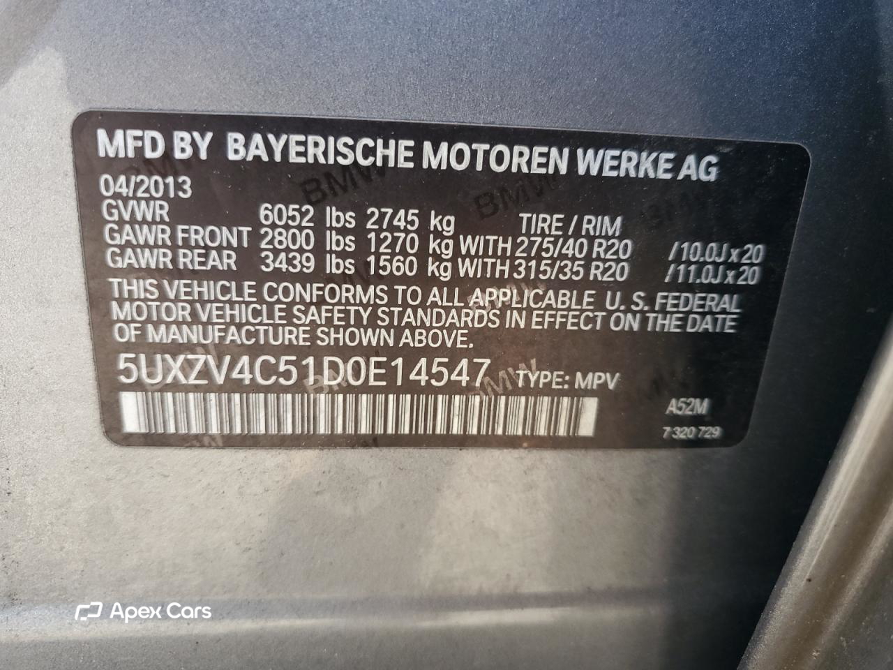 BMW X5 2013