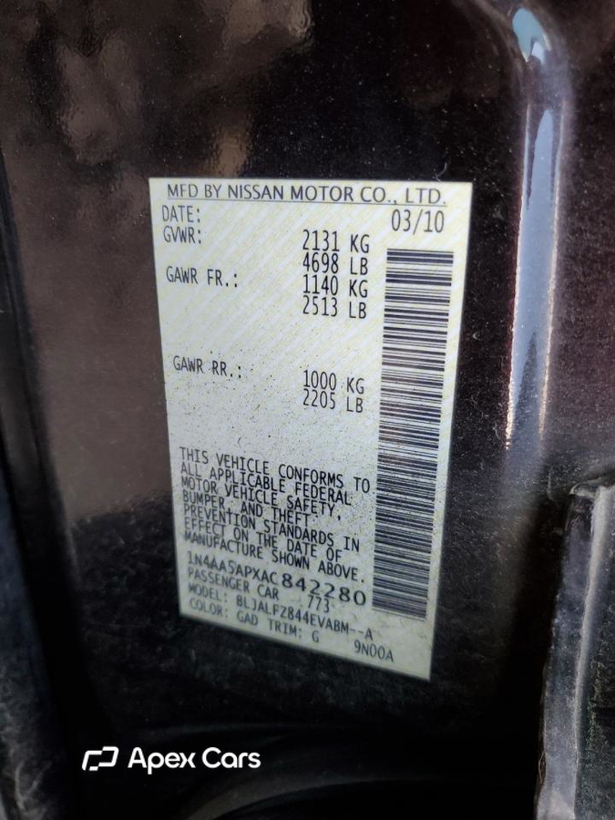 Nissan Maxima 2010