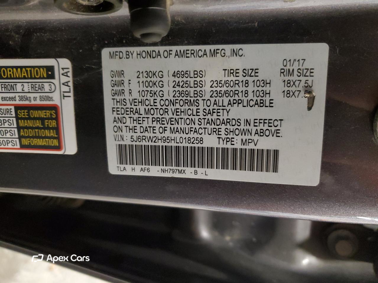 Honda CR-V 2017