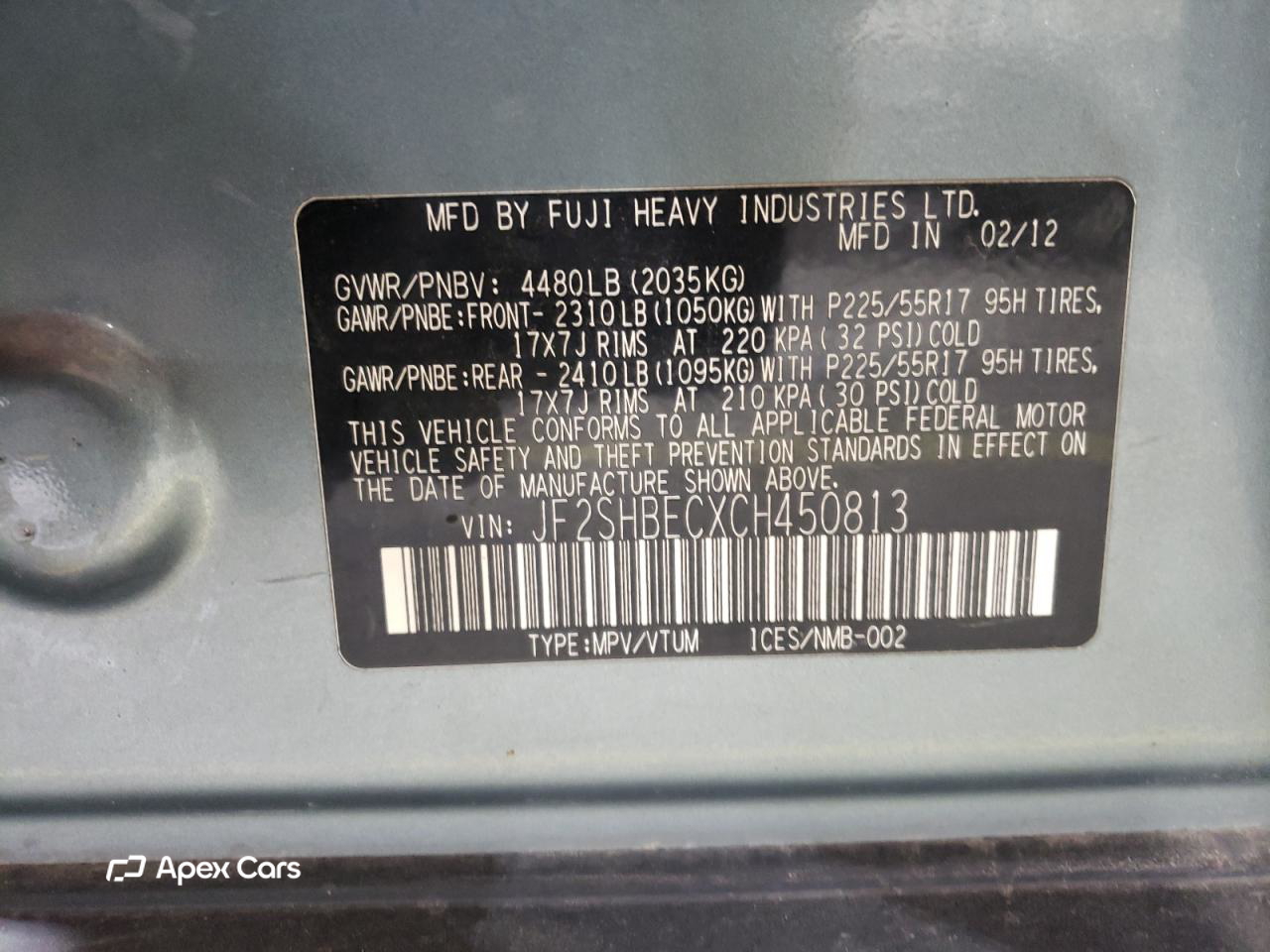 Subaru Forester 2012