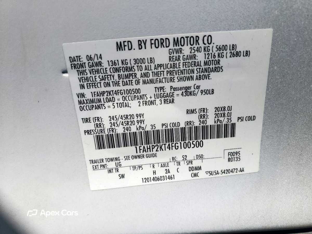 Ford Taurus 2015