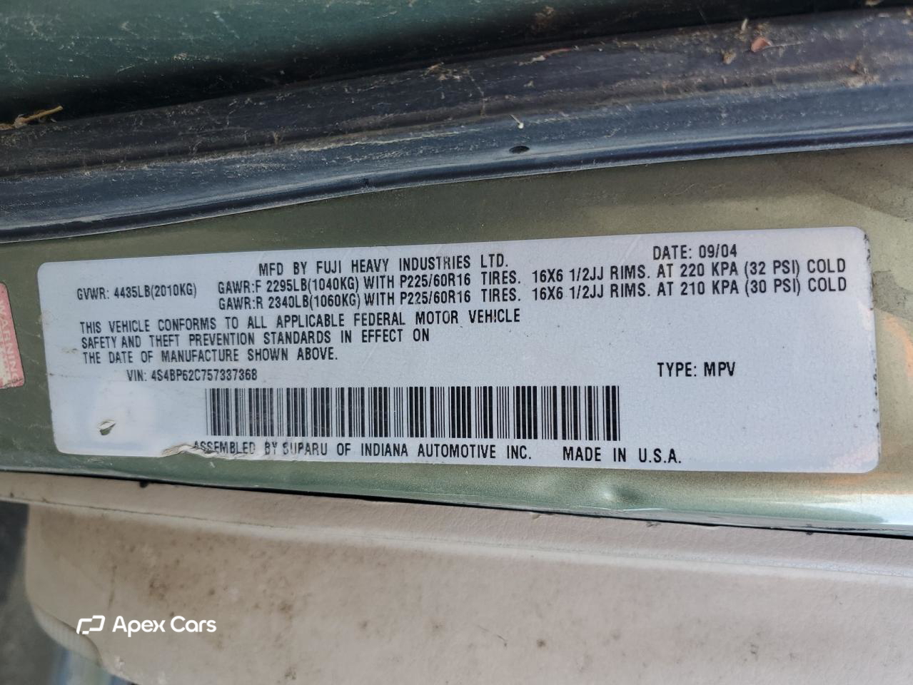Subaru Legacy 2005