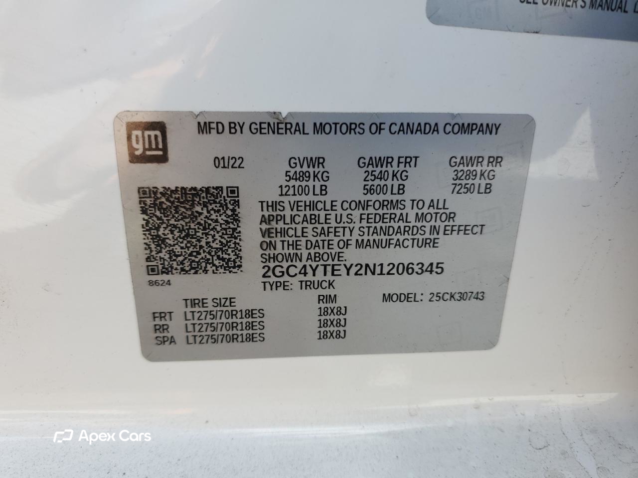 Chevrolet Silverado 2022