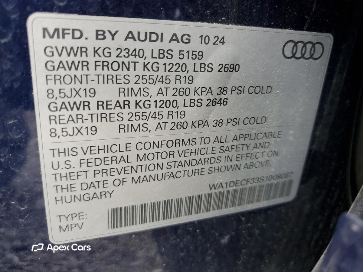 Audi Q3 2025
