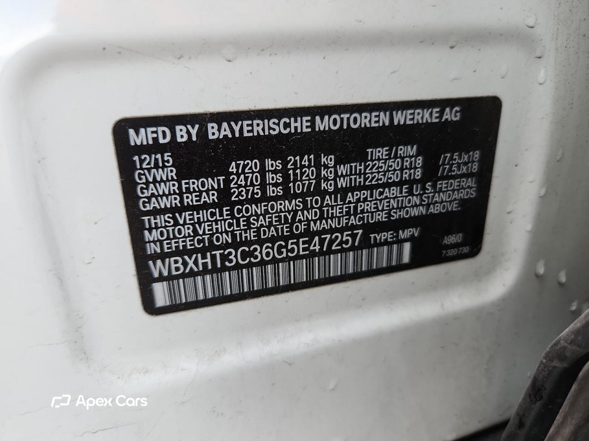 BMW X1 2016